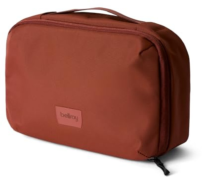 Bellroy Hanging Toiletry Kit 3L, resenecessär - Clay | 3 l hängande necessär för herr och dam, gjord för resor
