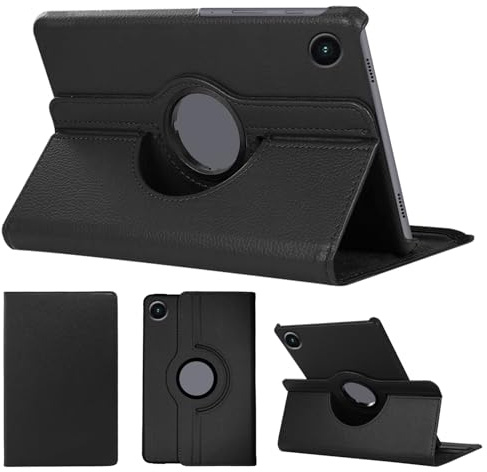 SWEIMEN Étui Rotatif pour Samsung Galaxy Tab A11 8.7 Tablette Housse de Protection avec Réveil Automatique Rotation Coque