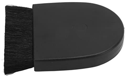 Qqmora Skivspelare Rengöringsborste Skivspelare Phono Cleaner Verktyg Dammsamlare Tillbehör Professionell Kvalitet Svart Plast Säker för Skivor och Skivspelare