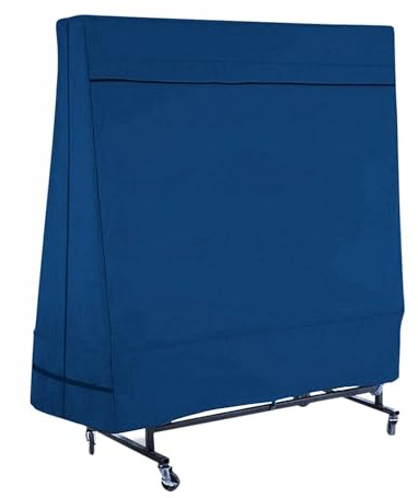 Pong Table Protector - Thick Ripstop Tarpaulin with Reinforced Corners, Elastic Edge Windproof, Universal Fit | Weather Resistant Dust Cover for Storing G