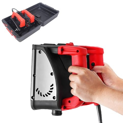 Electric Concrete Planer - Wall Planing Machine for Scraping, Grinding, and Power Tooling - Adjustable for Home, Decoration, and Construction Use