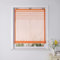 Yujiao Mao Uni Raffrollo Ösenrollo Kessy Biese transparent Voile Rollos 1er-Pack B*H 80 * 140cm Orange
