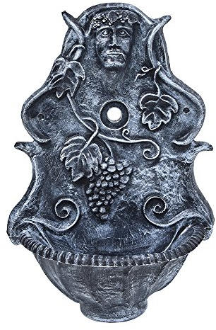 Roto Gartenspüle, Gartenwaschbecken, Wandbecken, Wandbrunnen Dioniz, Bronze