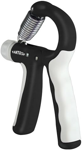 Fantecia Hand Grip Strengthener for Kids and Youth, Adjustable Resistance Hand Gripper 11-45Lbs, Hand Grips for Strength Training, Stress Relief Grip (Black- 1Pack)