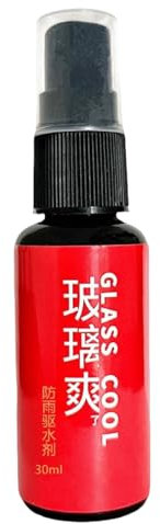 Genérico Spray Repelente de Lluvia de automóviles - Agumento de 30 ml de Parabrisas y Agente de Revestimiento de Espejo | Tratamiento de Vidrio Repelente al Agua | Visión Clara de Fluido Anti-Fog