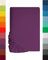 Lavea Spannbettlaken 180x200cm-200x200 - aus atmungsaktiver Baumwolle - Passgenau für Standardmatratzen bis 20cm - Dunkellila Bettlaken mit Gummizug - Jersey Spannbetttuch 180x200cm-200x200