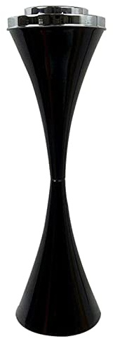 Cendrier Exterieur Sur Pied Anti Vent, Cendrier Sur Pied Pour Intérieur Et Extérieur, Réglable En Hauteur Et Incassable, Avec Base Antidérapante Pour Extérieur, Maison, Bureau, Facile à Nettoyer