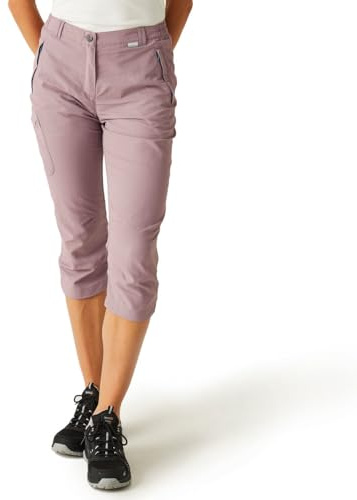 Regatta Pantalones Capri Chaska para Mujer, Gris, 42