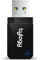 Tylogy Clé WiFi Puissante AC1300Mbps Bi-Bandes 2.4GHz/5GHz, Dongle USB 3.1, Format Ultra Compact, Compatible Windows 10/11, Linux et MacOS
