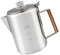 wivixi Percolador de café de acero inoxidable para campistas, cafeteras de retención de calor, cafetera de gran capacidad para acampar