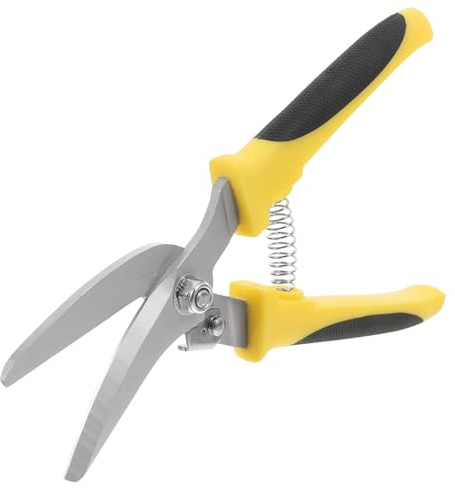 SHINEOFI Tijeras Industriales Acero Inoxidable Para Chapa y Alambre Con Mango Antideslizante Tijeras Multiusos Ahorradoras De Energía Para Trabajos Pesados y Eléctricos