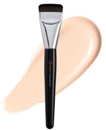 Spatula Foundation Brush 422 | Korea Pro Makeup Tools | Flat Base Makeup Brushes for Liquid & Cream Foundation