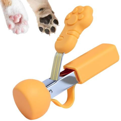 Generico Tagliaunghie per Gatto | Tagliaunghia Antiscivolo Ergonomico,Sicuri per Artigli Felini | per Cuccioli Cani Gatti Conigli Roditori Toelettatura Casa Viaggio Bagno