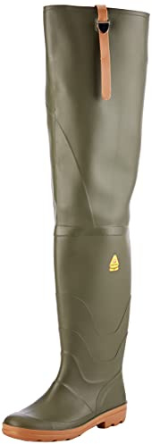 Nora River, Stivali Di Gomma Unisex Adulto, Verde (Green), 43 44 EU