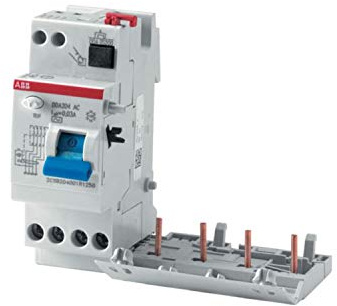 ABB DDA204AC-40/0.03 RCD Residual Current Circuit Breaker, 40 Amp Current (2CSB204001R1400)