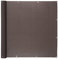 Ventanara® Balkonverkleidung Sichtschutz PVC Balkonumspannung Zaun Verkleidung Blende Windschutz Folie 300 x 90 cm Taupe