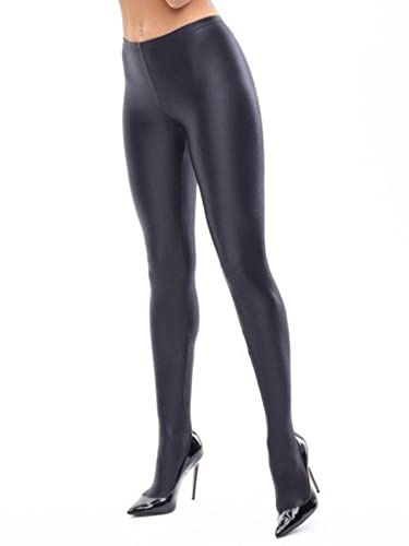 Miss O Wetlook Ouvert Strumpfhose S (36)