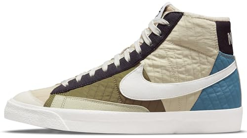 NIKE Homme Blazer Mid 77 LX Baskets Tendance, Varech Marron Voile, 42.5 EU