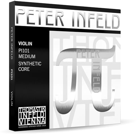 Thomastik Cuerdas para violín Synthetic Core Peter Infeld juego 4/4 Mi en estano