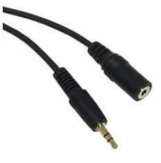 Aptii 3.5mm Stereo Headphone Jack Extension Cable Lead 3 m