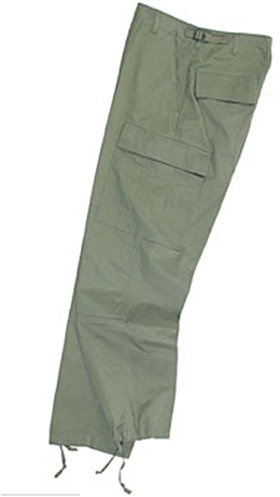 Mil-Tec US BDU fältbyxor R/S oliv storlek XL