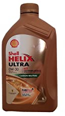 Shell 550040241 Helix Ultra ECT Motoröle 0W-30, 1 L