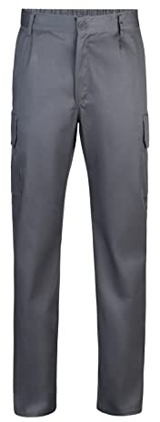 VELILLA 345 Pantalón Multibolsillos, Color Gris, Talla 46