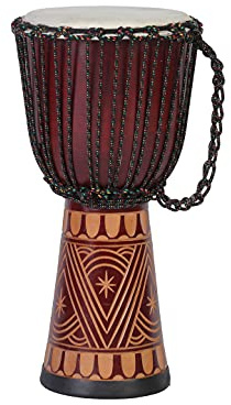 40cm Profi Djembe Trommel Bongo Darbuka Afrika Style Holztrommel Guter Klang