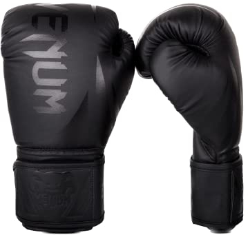 Venum Challenger 2.0 Kinder Boxhandschuhe - Schwarz/Schwarz - 8 Oz