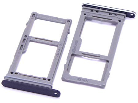 handywest Kompatibel für Samsung Galaxy S9 SM-G960F Black/Schwarz SIM Karten Card Micro SD Memory Halter Tray Slot Memory Karte Card SD Einschubfach SIM Card Holder Adapter Halterung