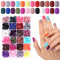 576 Pezzi Colorati Corti Unghie Finte Rotonde EBANKU Unghie Finte Copertura Completa Unghie Acriliche Artificiali Suggerimenti Premere Sulle Unghie per Le Donne Ragazze Fai Da Te (24 Colori)