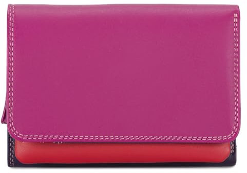 mywalit Unisex Trifold Purse Accessory-Travel Wallet, Sangria Multi