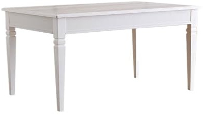 CUISGOR Diner Table Simple Restaurant Solid Wood Long Table Home Office Desk Tea Table Workbench Dining Table(B:150CM*90CM*76CM)