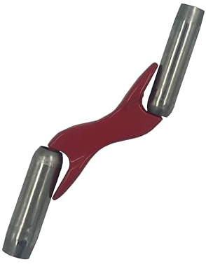 4-teiliges Fugeneisen-Set für Profi-Maurer – Vielseitiger Fugenzieher & Fugenfüller mit 4 Edelstahl-Aufsätzen – Robustes Maurerwerkzeug & Stoßeisen für Sichtmauerwerk – Ergonomische Fugenkelle für prä