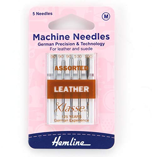 Hemline Machine Needles - Leather Assorted