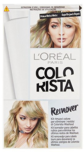 L'Oréal Paris Colorista Color Remover Kit Rimuovi Tinta Colore per Eliminare i Residui di Colorista Washout