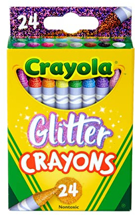 Crayons 24 CT. Glitter