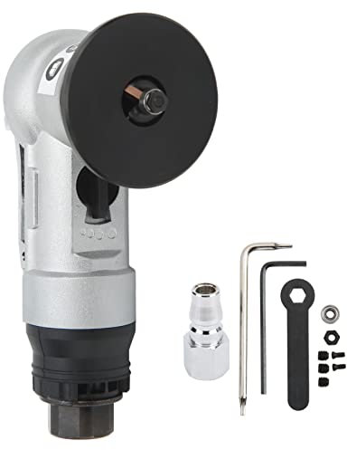 Máquina de Achaflanar Neumática, Herramienta de Biselado Neumático de 1/4 de Pulgada para Metal, Biseladora Neumática R0-R1 de 30000RPM con 5 Niveles de Ajuste de Velocidad(Estilo japones)