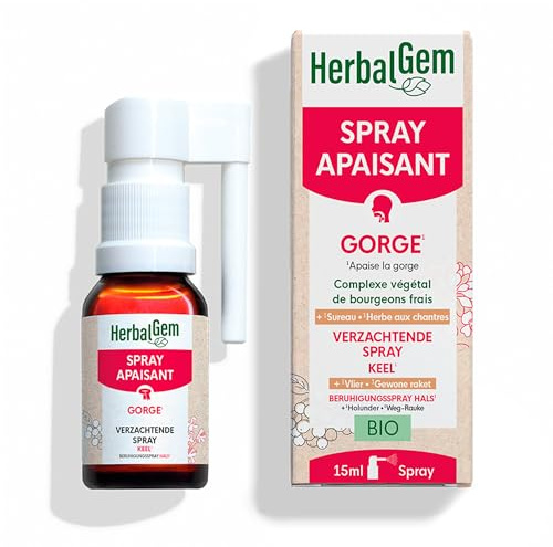 HerbalGem - Spray Gorge Apaisant Bio 15ml