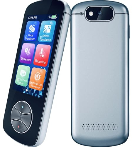 Language Translator Device No WiFi Needed, Instant Two Way Language Translator with 137+ Languages, Offline/Photo/AI Translator Device 2025 Voice Translator for Travel Business Learning