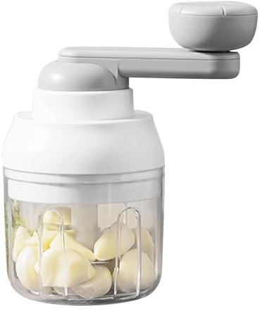 Molinillo manual de frutos secos, mini picador de verduras con manivela manual