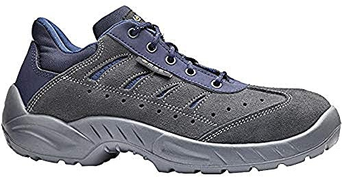 BASE Protection Colosseum S1P SRC Zapato de Seguridad, Talla: 49, Color: Gris/Cobalto, B0163GCR49