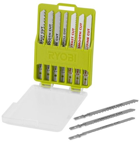 Ryobi A14AK10 All-Purpose Jig Saw Blade Kit (10-Piece)