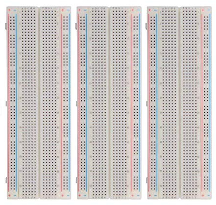 Hailege 3pcs 830 Ties Solderless Protype Breadboard Solderless BreadBoard 165?5?0MM for Circuit Connects Electronic Experiment