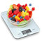 himaly Digitale Küchenwaage 10kg, Digitalwaage Briefwaage mit Tara-Funktion, Sensor-Touch, großem LED-Display, Auto-Off, elektronische Waage für Nahrungsmittel, Backen, Kochen