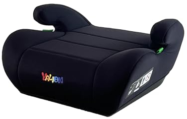 YALION Kindersitzerhöhung Sitzerhöhung Auto Kinder Kinderautositze Sitzerhöhungen- Kindersitz/Autositz für Kinder (Black-A1)