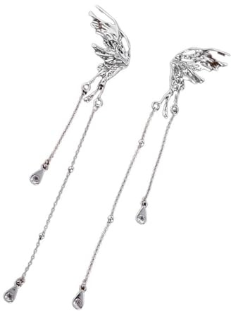 EXQIOUR 2 clip a farfalla per auricolari, eleganti accessori in metallo rimovibili per cuffie decorative gioielli ad installazione rapida