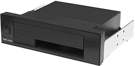 Kingwin Universal Hot Swap Mobile Rack for 2.5” or 3.5” SSD/HDD, Internal Tray-Less SATA Hard Drive Backplane Enclosure, Support SATA I/II/III