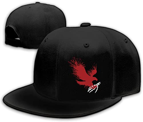 Skeleton Hand Eagle Hat Mens Snapback Hats Flat Bill Baseball Hat for Women
