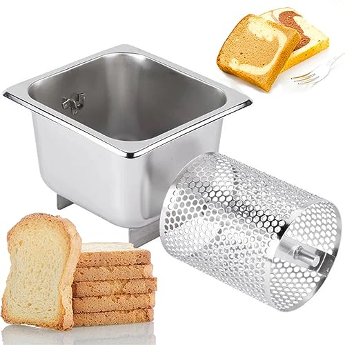 EVANEM Butterroller, Bratpfannen-Butterrad, Butterverteilungsrad, Edelstahlstruktur, Butter gleichmäßig verteilen, Abfall reduzieren, leicht zu reinigen, Brot-Toast-Brötchen-Mais-Butterroller